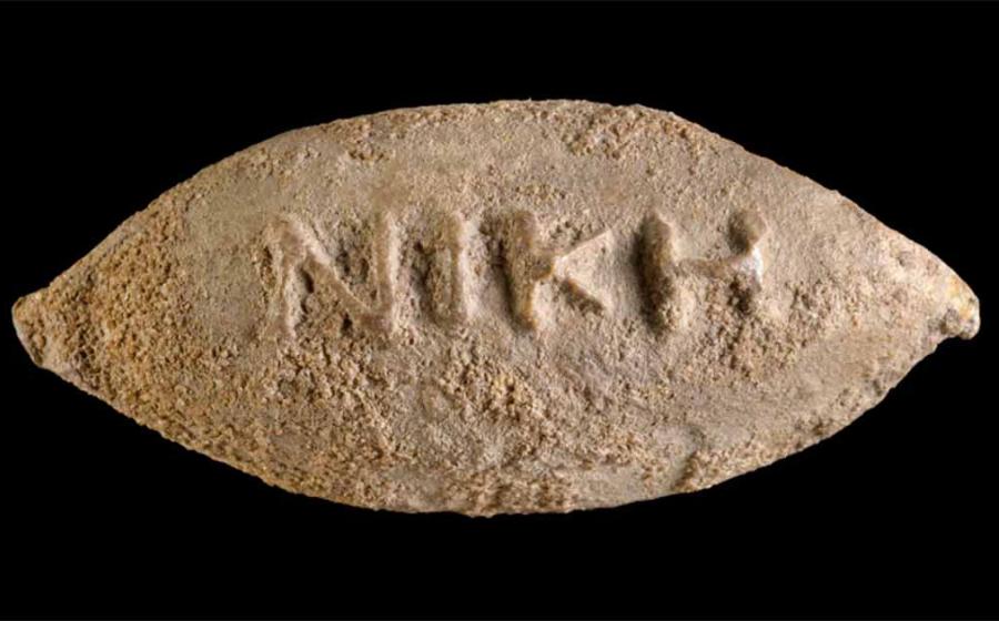 Ancient Bullet With ‘Victory’ Inscription Uncovered in Israel