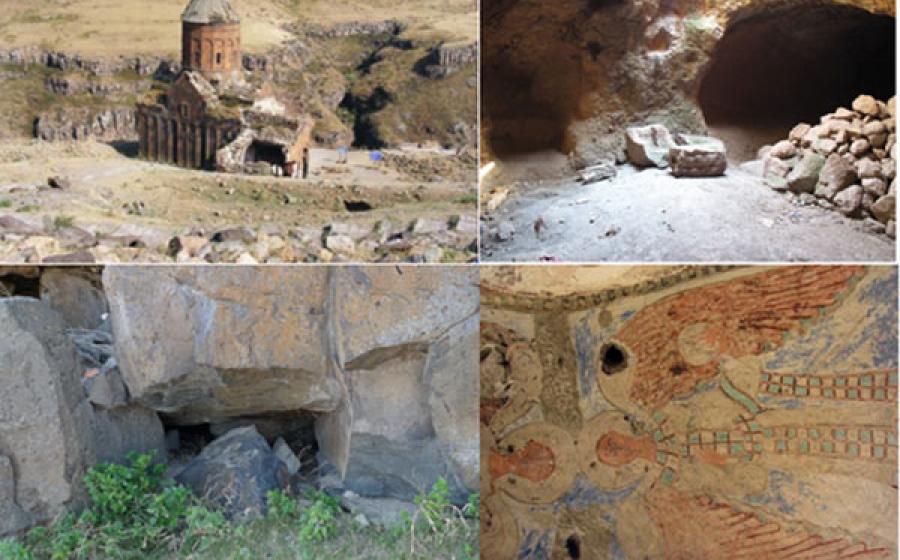 Secret underground tunnels of ancient Mesopotamian cult - Ani ruins