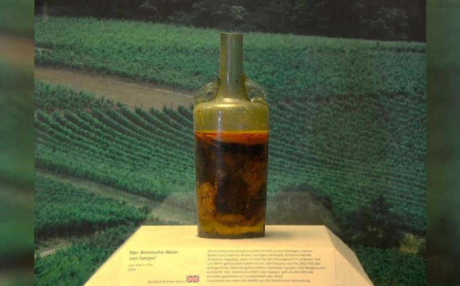 The Speyer wine bottle (Carole Raddato / CC by SA 2.0)