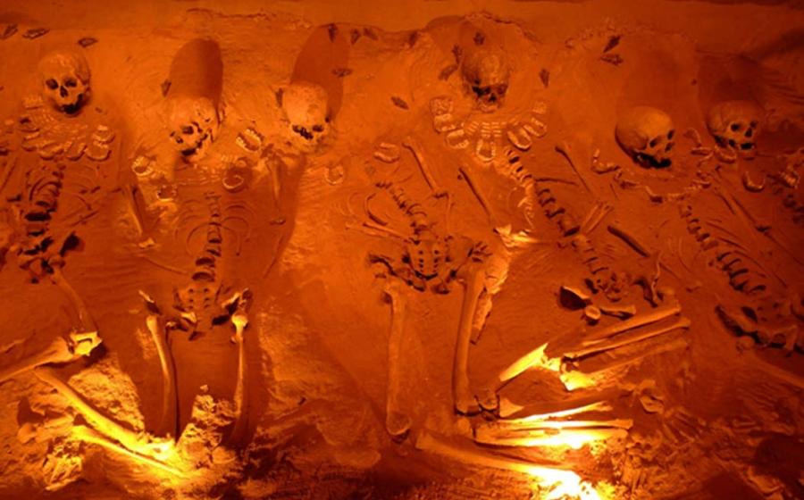 Representational image of human skeletons. The discovery of anomalous skeletons suggests humanity may be older than we think.