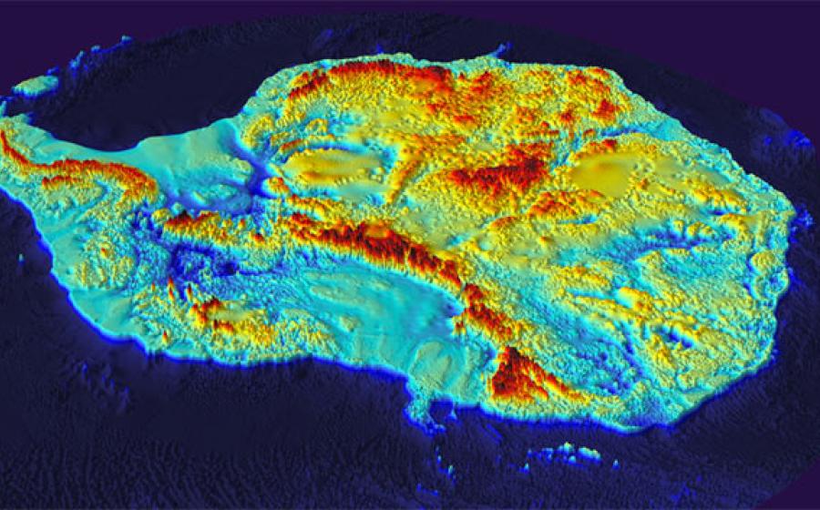 Antarctica’s new Map