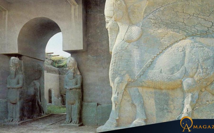 Before its destruction in 2015, the Bull of Nimrud was an imposing depiction of a supernatural creature known as the lamassu located at the North West Palace of Ashurnasirpal II at the ancient city of Nimrud.