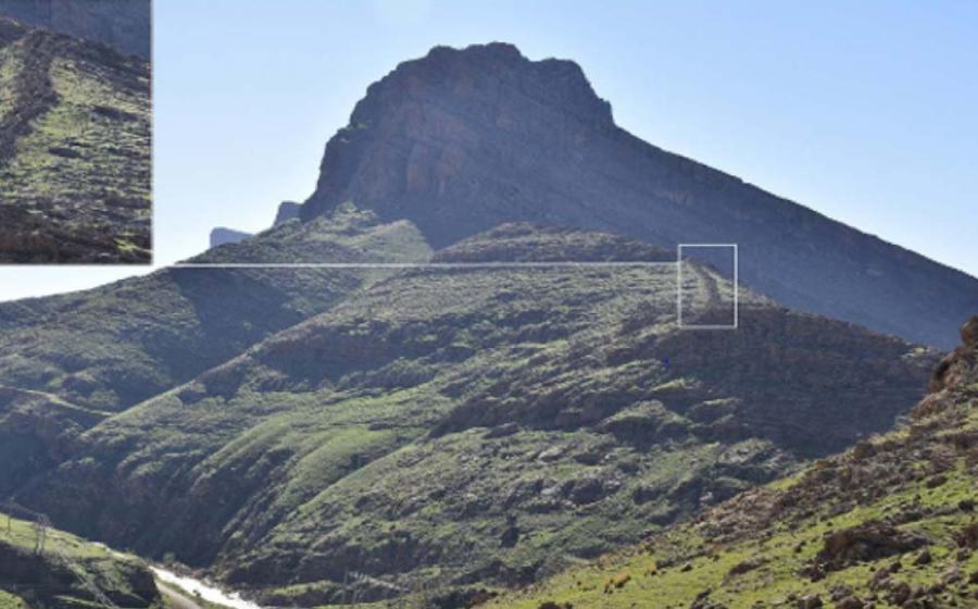Location of the Gawri Wall in Salmaneh Mount, south-east of Bamu mountain. Source: S. Alibaigi / © Antiquity Publications Ltd, 2019 