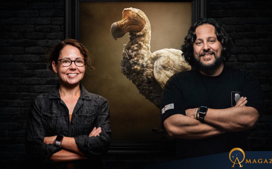 Dr. Beth Shapiro, Chief Science Officer at Colossal Biosciences, and Ben Lamm, co-founder and CEO.