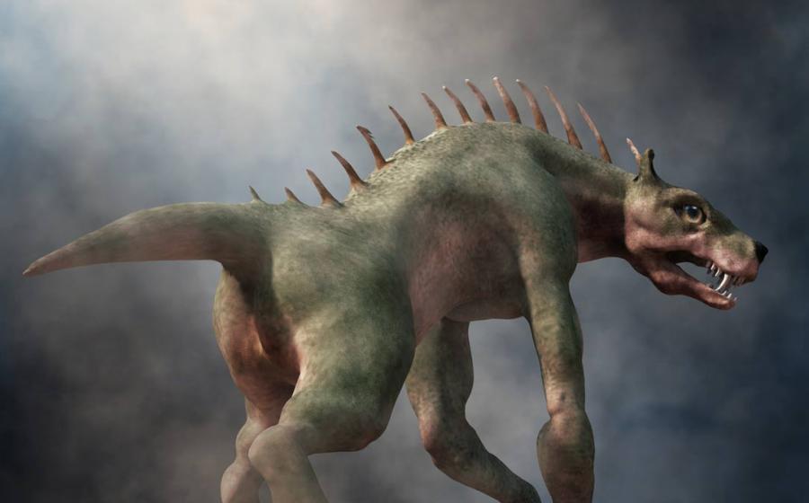 Chupacabra, a terrifying Latin American cryptid