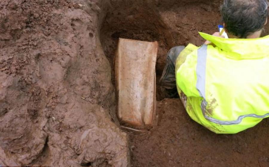  1,700-year-old child’s coffin