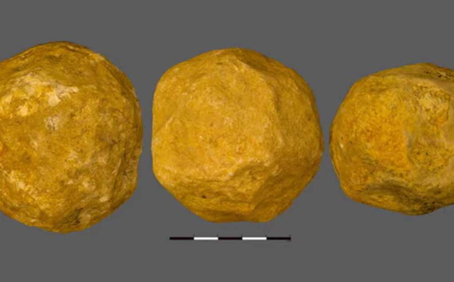 The spheroids of 'Ubeidiya.   Source: Muller, A., et al. /Royal Society Open Science