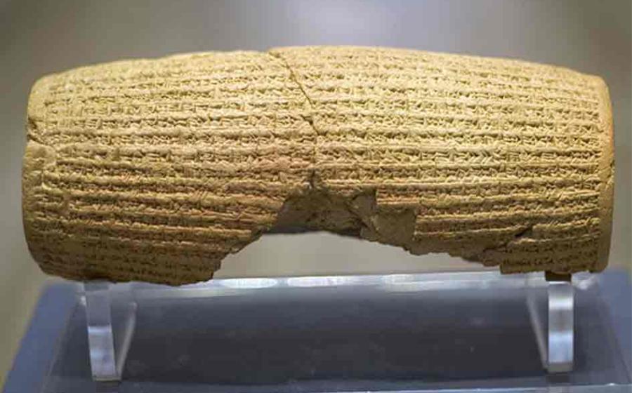 The Cyrus Cylinder. Source: Prioryman/CC BY-SA 3.0