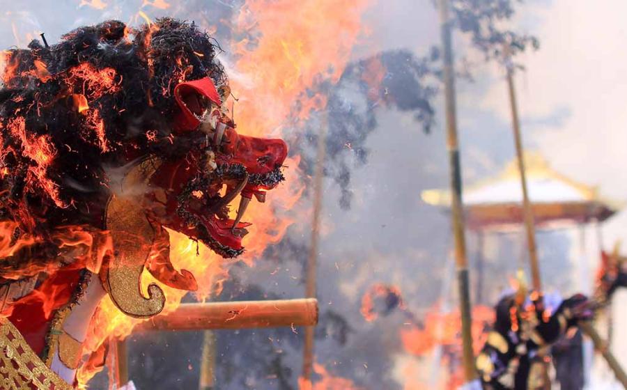 Traditional cremation ceremony in Bali. Source: Victoria Boroda / Adobe Stock