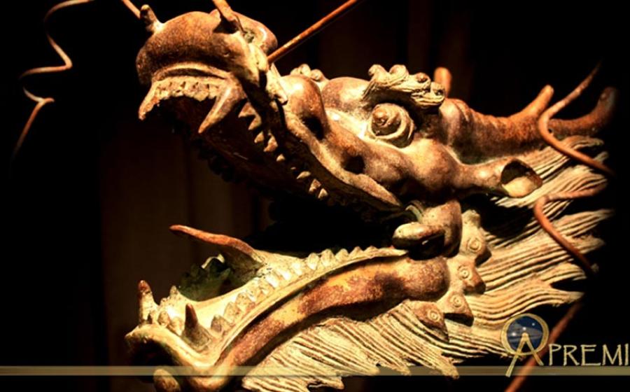 Dragon Sculpture, China.