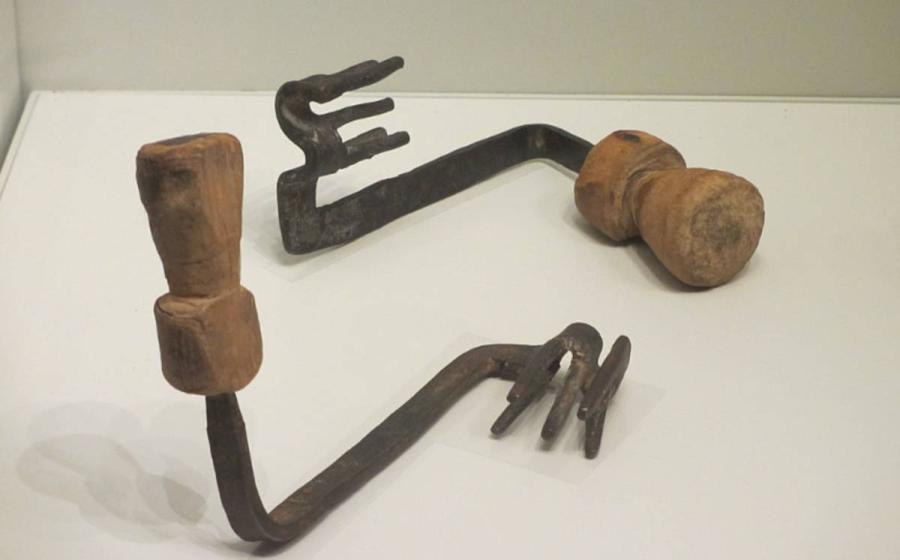 House keys, from Cave of the Letters, Nahal Hever (132-135 AD), in the Israel Museum, Jerusalem.