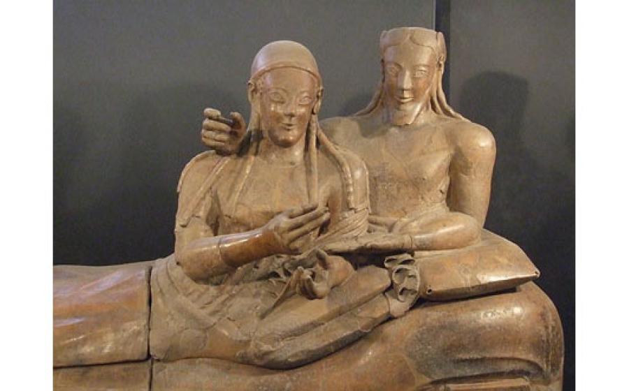 Etruscan sarcophagus