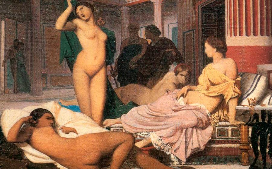 Did an ancient Greek courtesan write the first sex guide? Harem Scene, oil painting by Jean-Léon Gérôme, 1848. Source: Public Domain