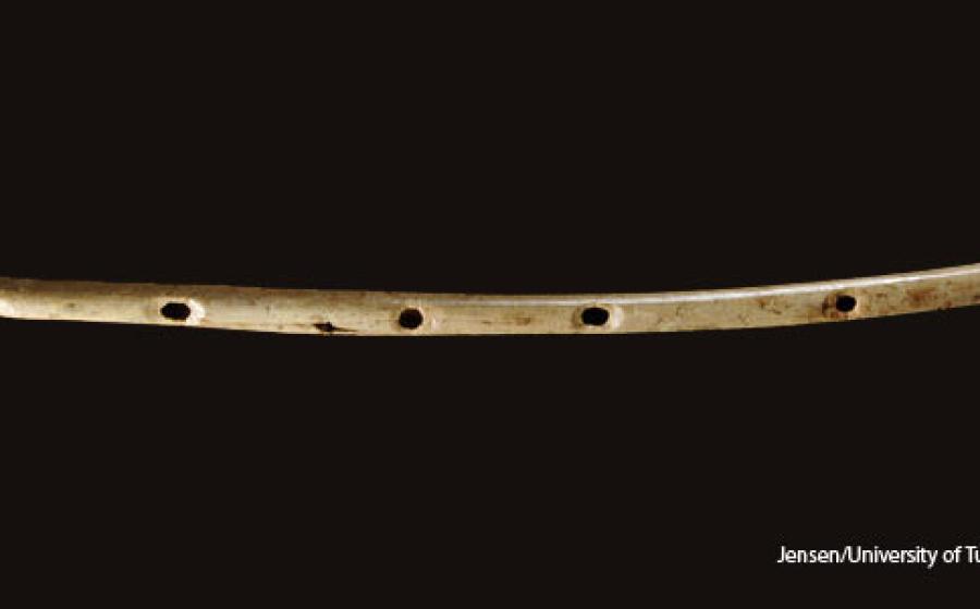 Old Flute in Germany - Origins of Music