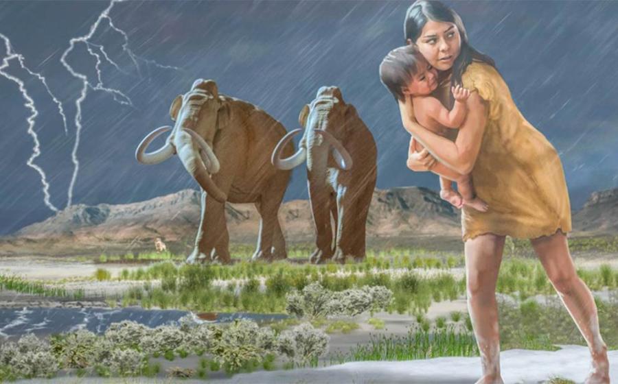 10,000-Year-Old Footprints Tell Amazing Story of Human Encounter with Megafauna