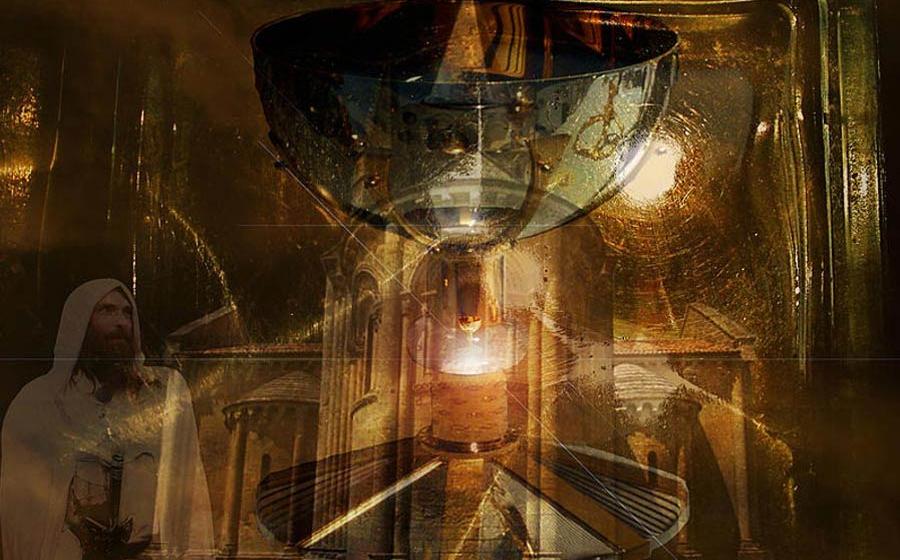 Artist’s interpretation of the holy grail. 