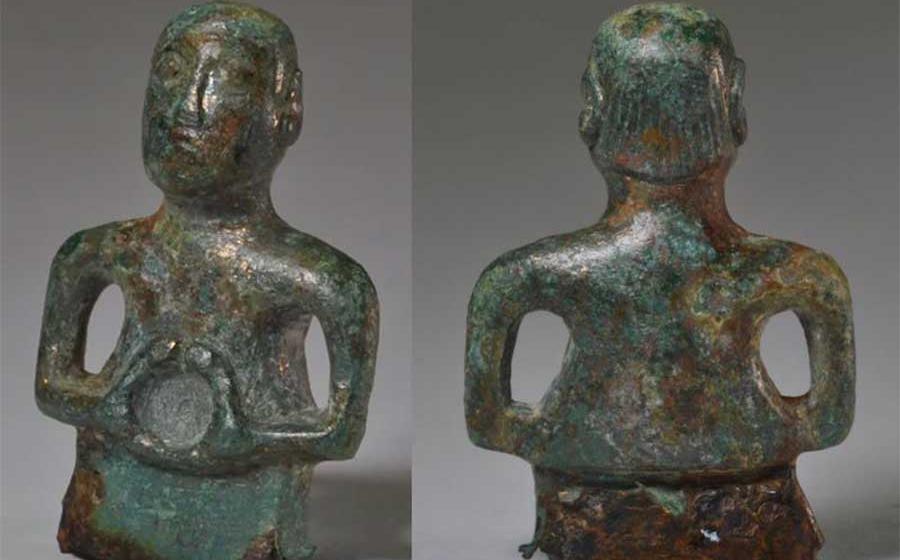 Humanoid Figurine Found In Wimpole: Man Or God, Roman Or Celtic?