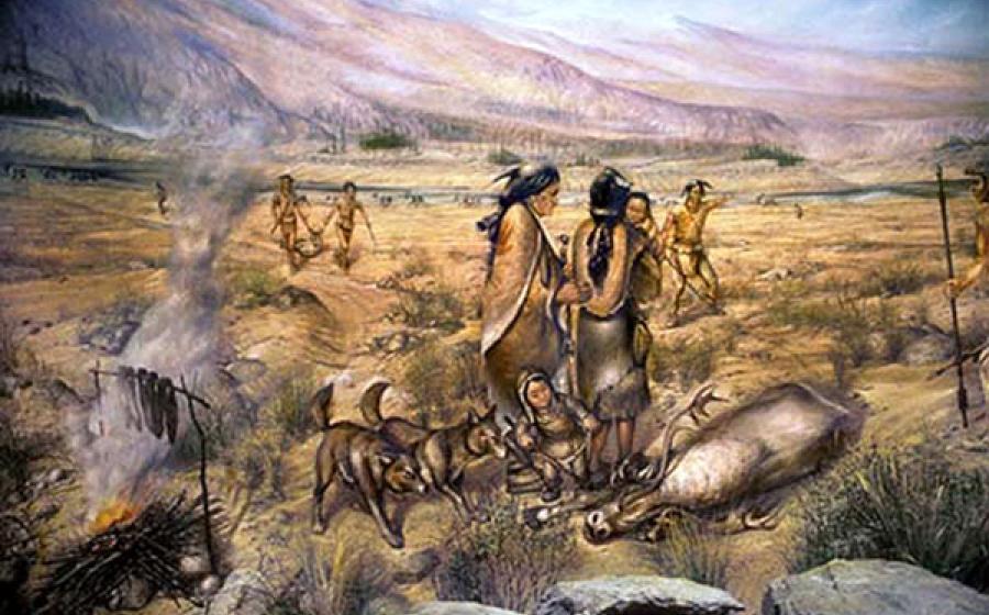 Early inhabitants of America - Idaho
