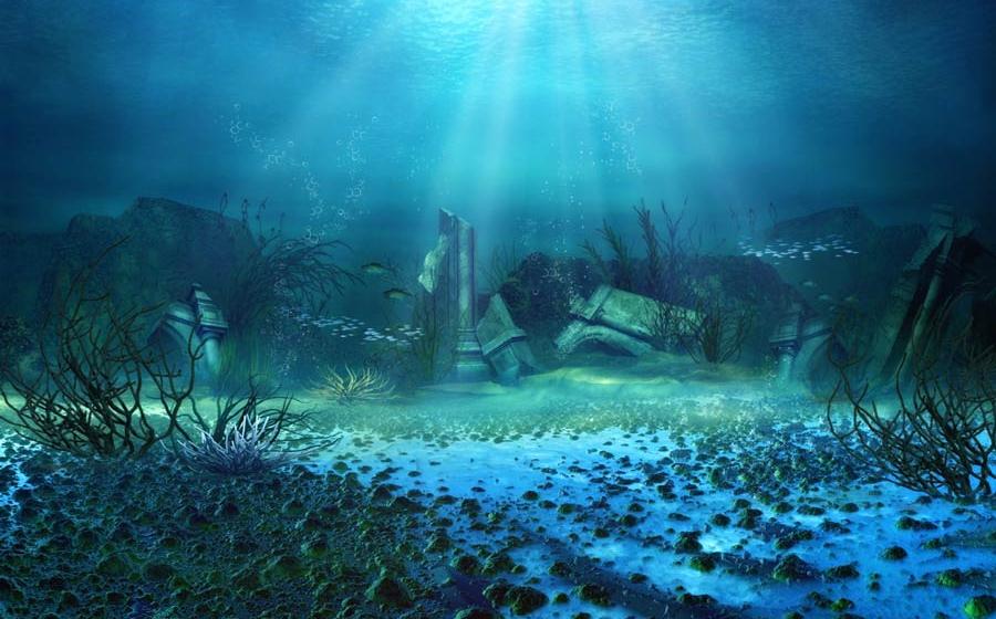 Representational image of a lost city at the bottom of the ocean. Source: diversepixel / Adobe Stock 