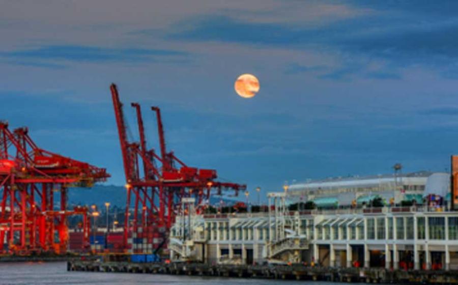 Harvest Moon 2014, Coal Harbor, Vancouver.