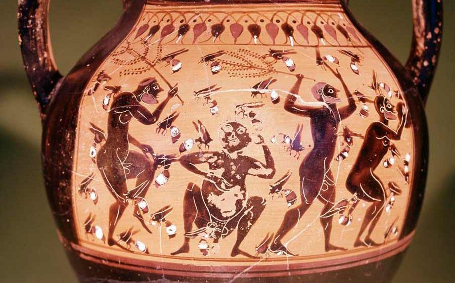 Amphora dating to circa 540 BC made in Attica, Greece, depicting bees from ancient Greek mythology. Source: The British Museum / CC BY-NC-SA 4.0