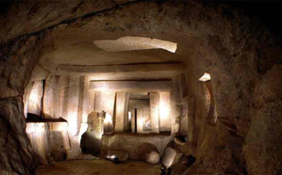 Malta’s hypogeum Hal saflieni. Source: damian Entwistle/CC BY-NC 2.0 DEED