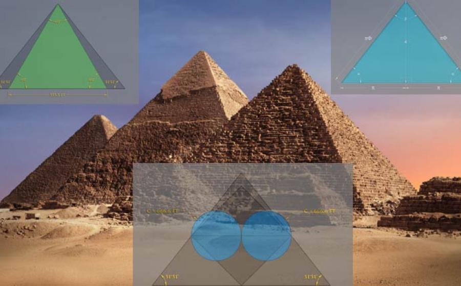 Mathematical Encoding in the Great Pyramid