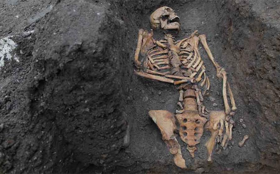 HALF of the Men Found in Medieval Paupers’ Cemetery Had Broken Bones