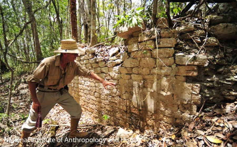 Ancient Mayan City in Mexico