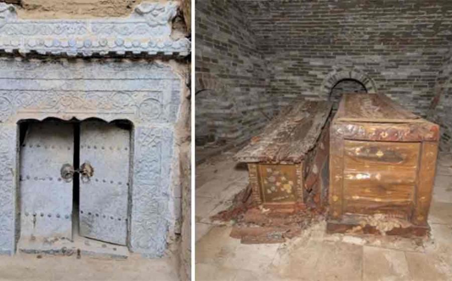 A Ming Dynasty tomb, remarkably preserved, was discovered in Xinzhou city, located in Shanxi province. Source: Shanxi Provincial Institute of Archaeology