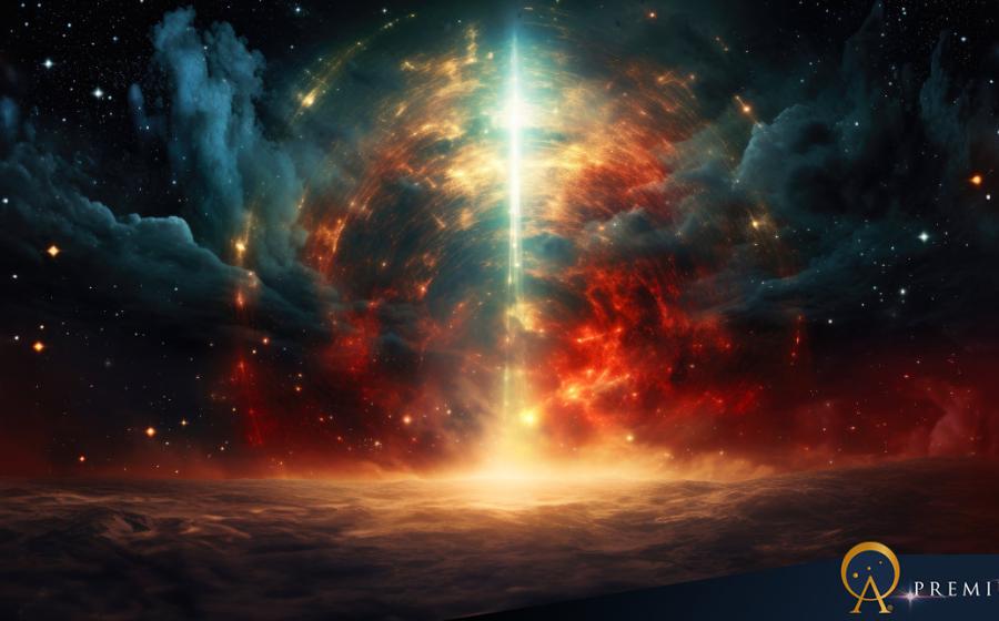 AI representation of Genesis 1:1: “In the beginning, God created the heavens and the earth.”