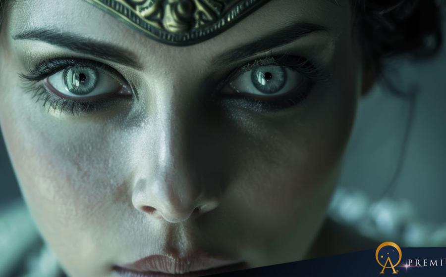 AI image of mythological queen Hera.