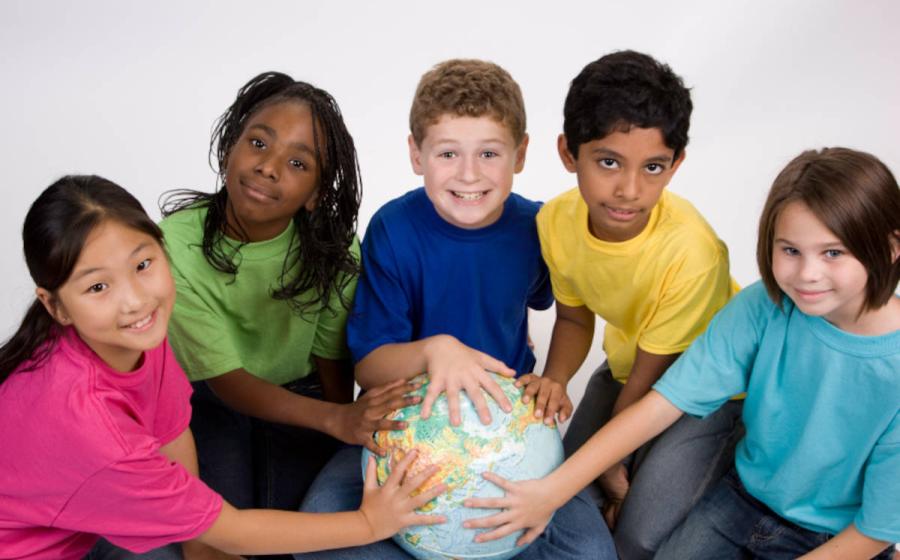 A representation of the unity of all humanity, regardless of race or ethnicity.