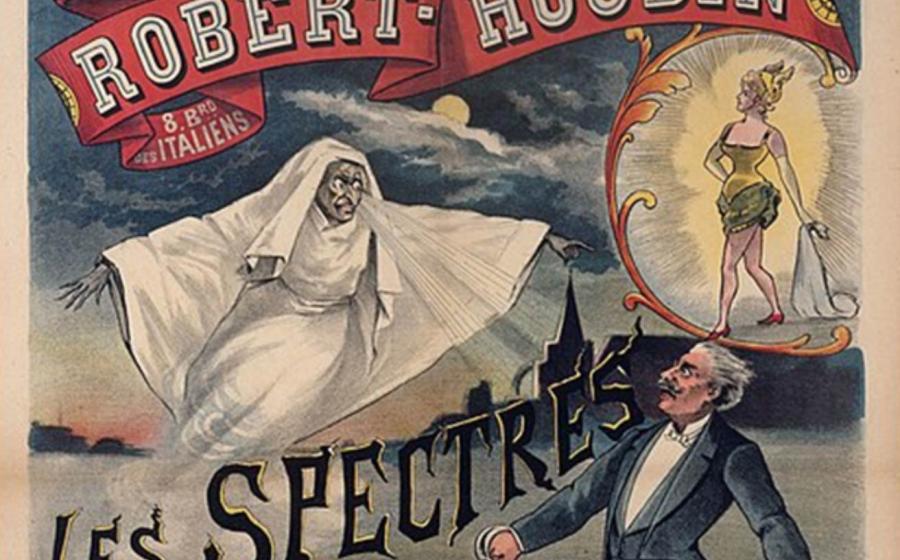 Undated poster for the Theatre Jean Eugene Robert-Houdin.