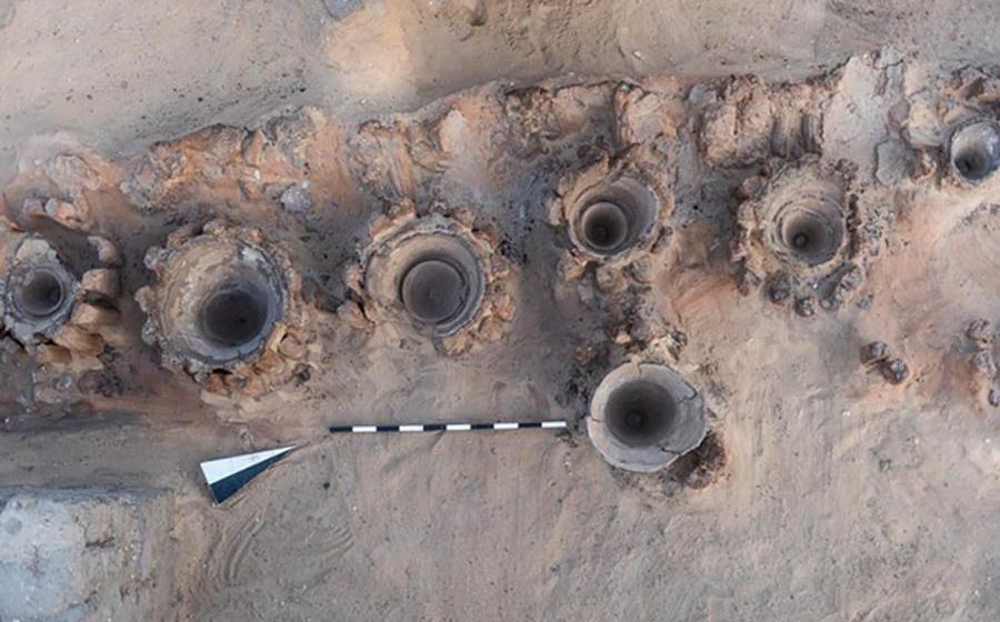 A massive ancient beer factory has been discovered at Abydos, Egypt