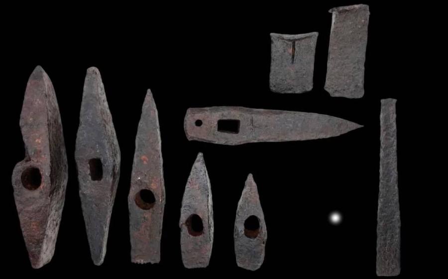 Complete Dacian stonemason’s kit from pre-Roman Romania.