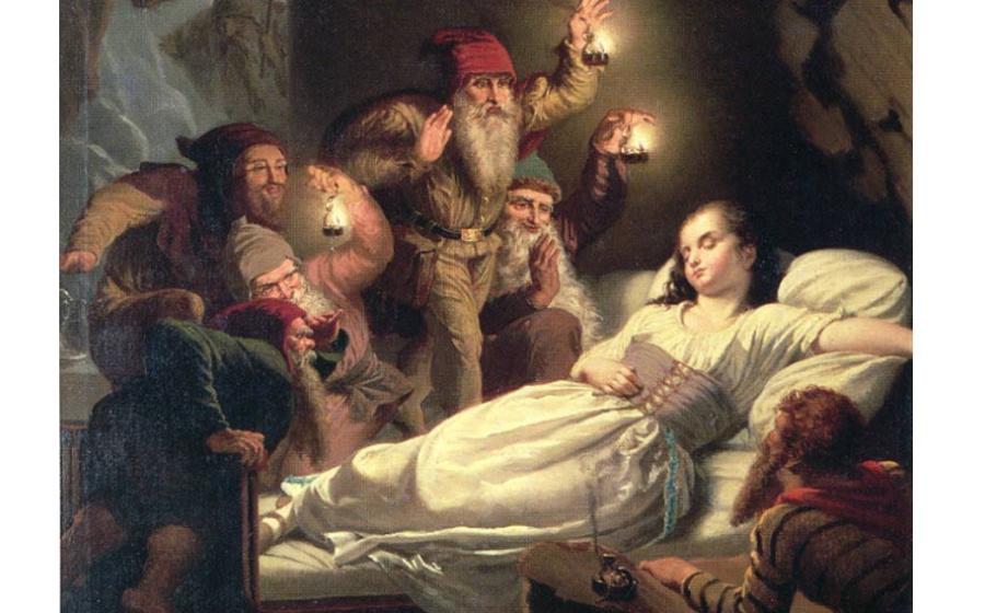Roland Risse (German, 1835) - "Snow White"