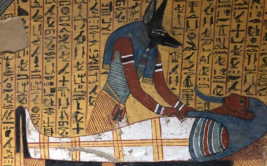 A relief depicting the god Anubis attending to the mummy of a worker. The recent study seems to indicate that Egyptian physicians were familiar with stroke victims and how to treat them. Source: Jean Robert Thibault / CC BY-SA 2.0