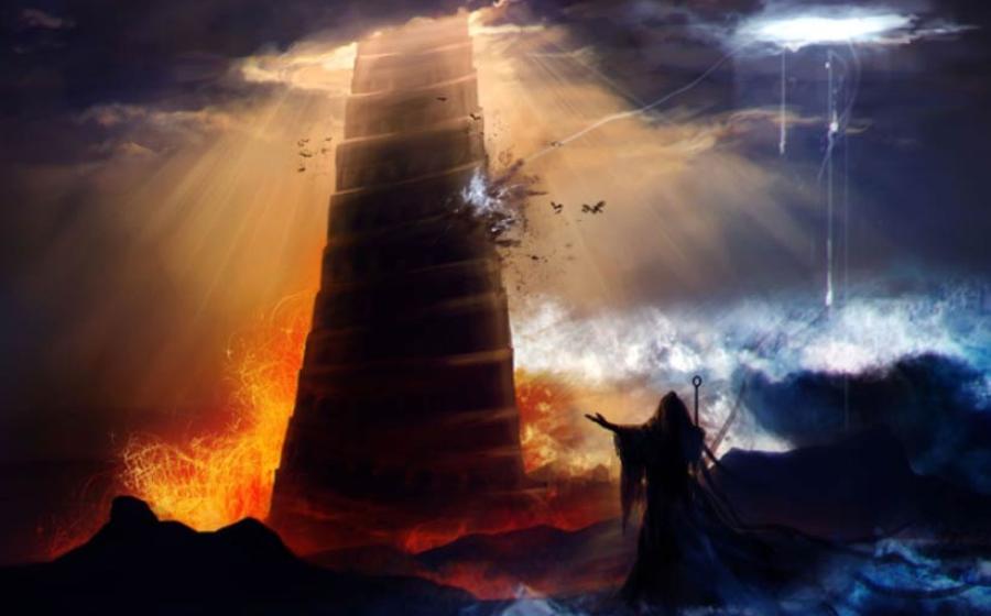 Is the mythology surrounding the Tower of Babel somehow connected to that of the Great Pyramid of Cholula in Mexico? 