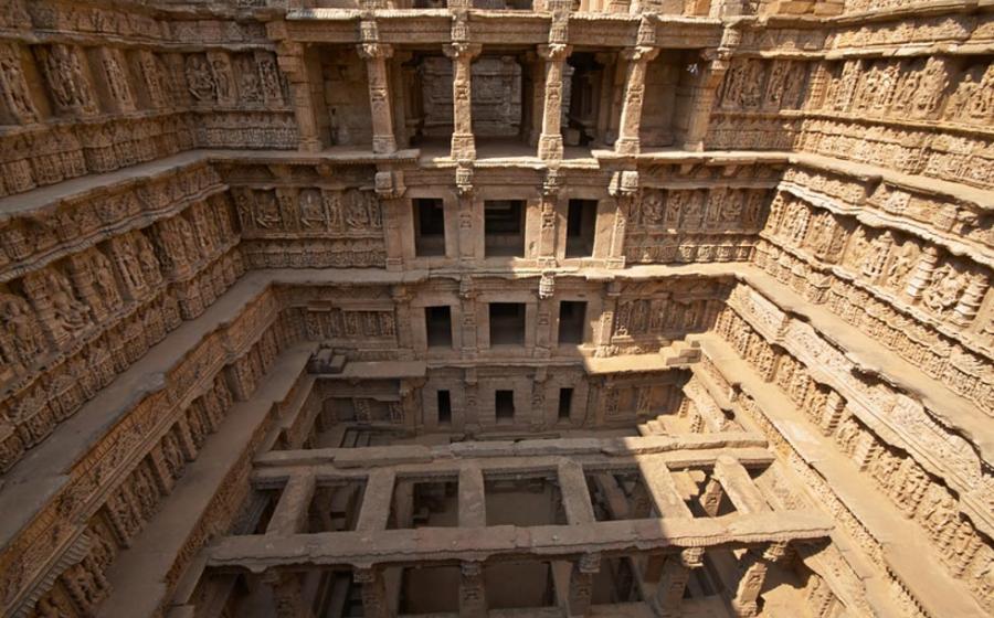 Rav-ki-Vav Stepwell at Patan, Gujarat, India