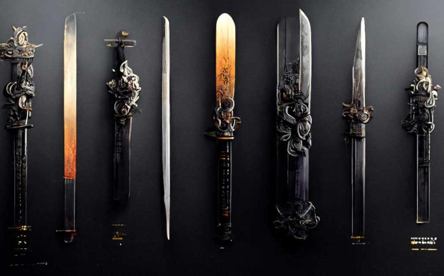Fantasy weapon set. Source: Zaleman / Adobe Stock