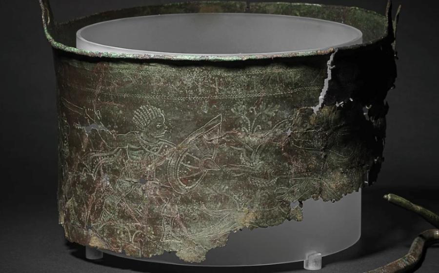 Sutton Hoo Bromeswell bucket. 