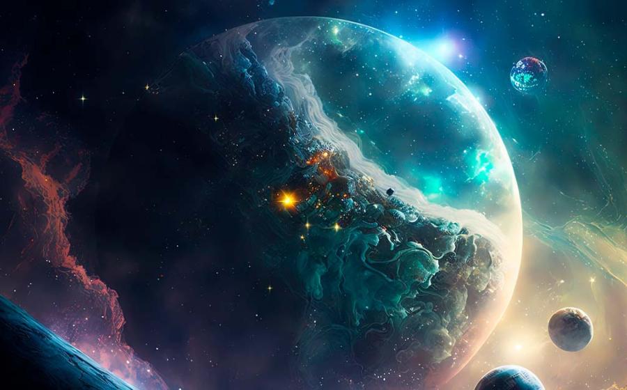 The creation myths understood by many cultures and civilizations through their beliefs and mythology.  Source: QuietWord/Adobe 