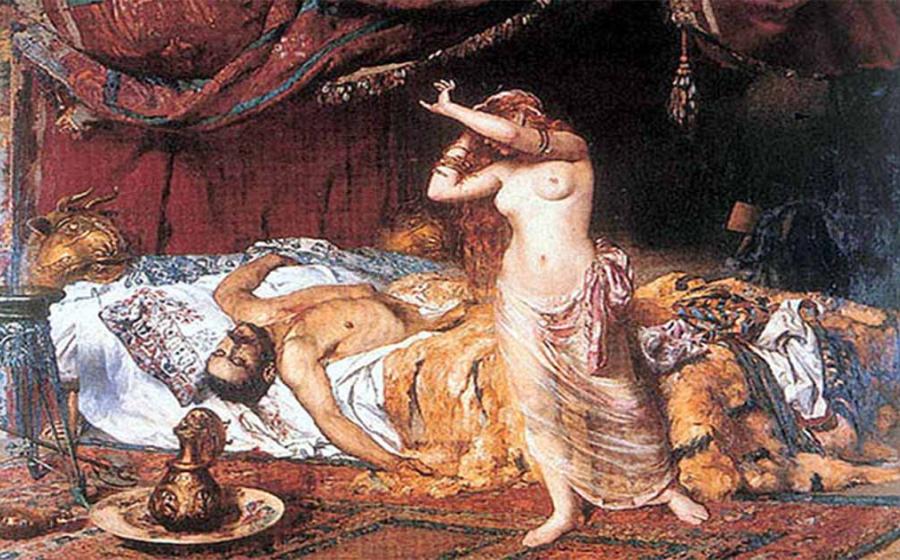 Attila the Hun’s death on his wedding night. Source: Public Domain