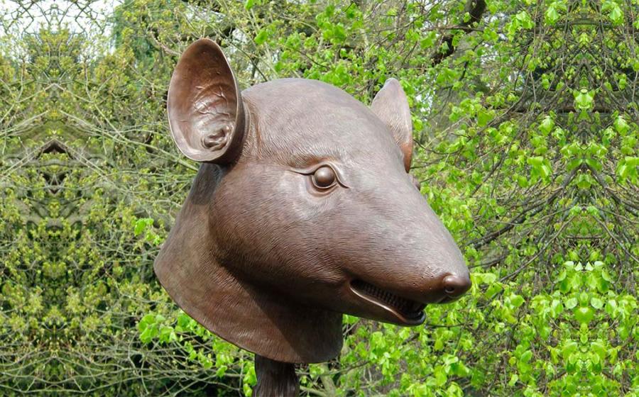 Ai Weiwei’s exhibition of animal bronze heads, entitled the Circle of Animals, are replicas of the famous looted zodiac heads and part of a contemporary commentary on the Communist Party and its nationalistic discourse. Source: Public domain