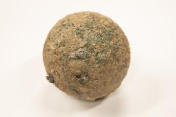 Intact 190-Year-Old Cannonball Discovered At The Alamo