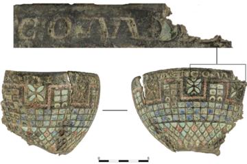 Details of the Berlanga cup found in Spain.