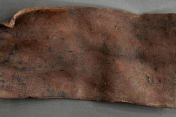 Ancient Roman curse tablet found in the Netherlands.