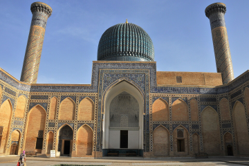 Gur-e-Amir, the mausoleum of Emir Timur in Samarkand, Uzbekistan