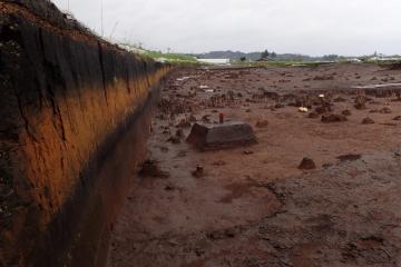 Kikai-Akahoya volcanic deposit in southern Kyushu, the “disaster layer” of volcanic ash that runs across the landscape